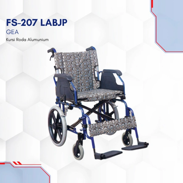 FS-207 LABJP GEA Kursi Roda Aluminium