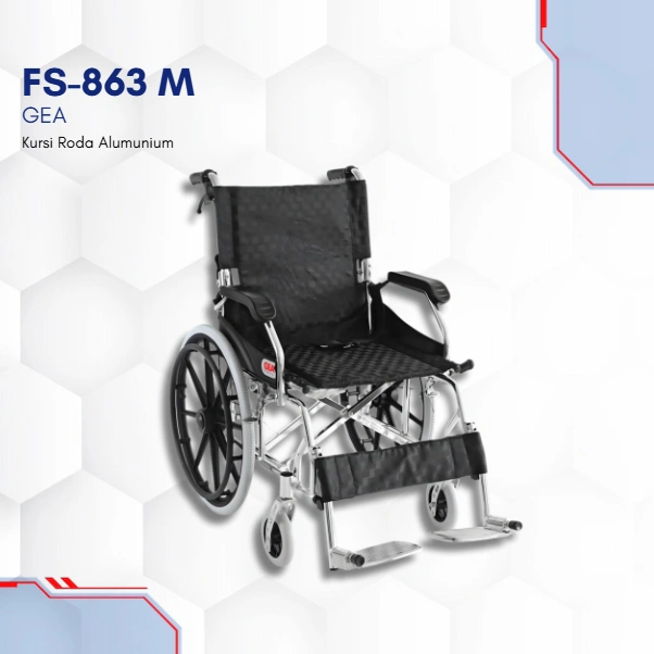 FS-863 M GEA Kursi Roda Aluminium